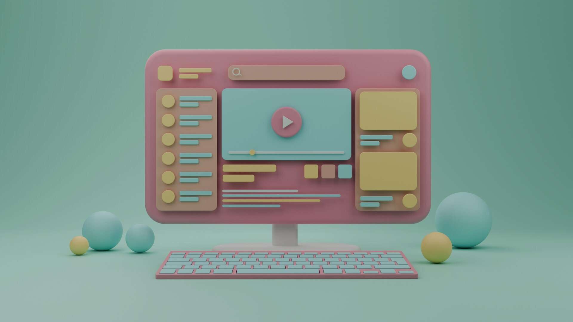 jingle on the homepage